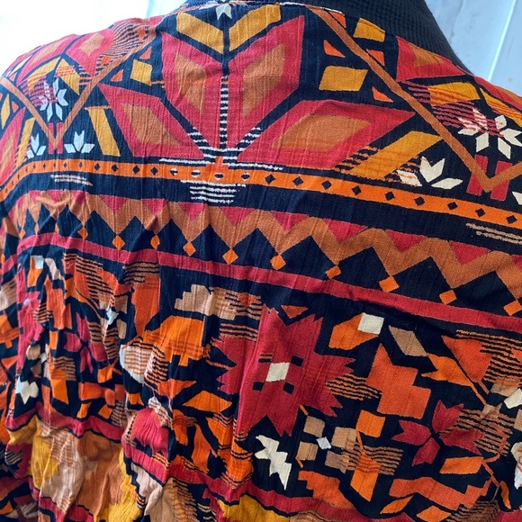 Vintage Print Bomber Jacket - Picture 5 of 6